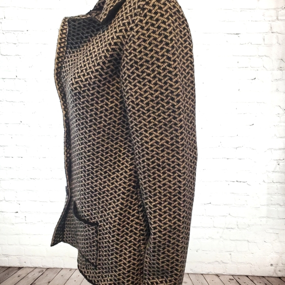 Cocogio Italian Wool Blend Button Down Sweater - Picture 4 of 8